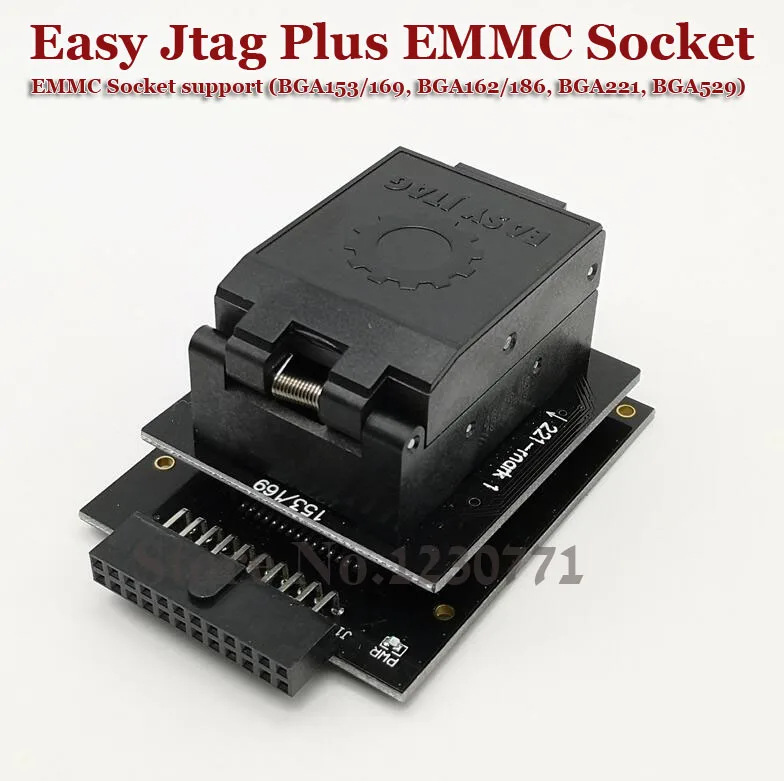 Z3X Easy Jtag Plus Box EMMC socket (BGA153/169 BGA162/186 BGA221 BGA529) версия 2020|Детали устройств связи| |