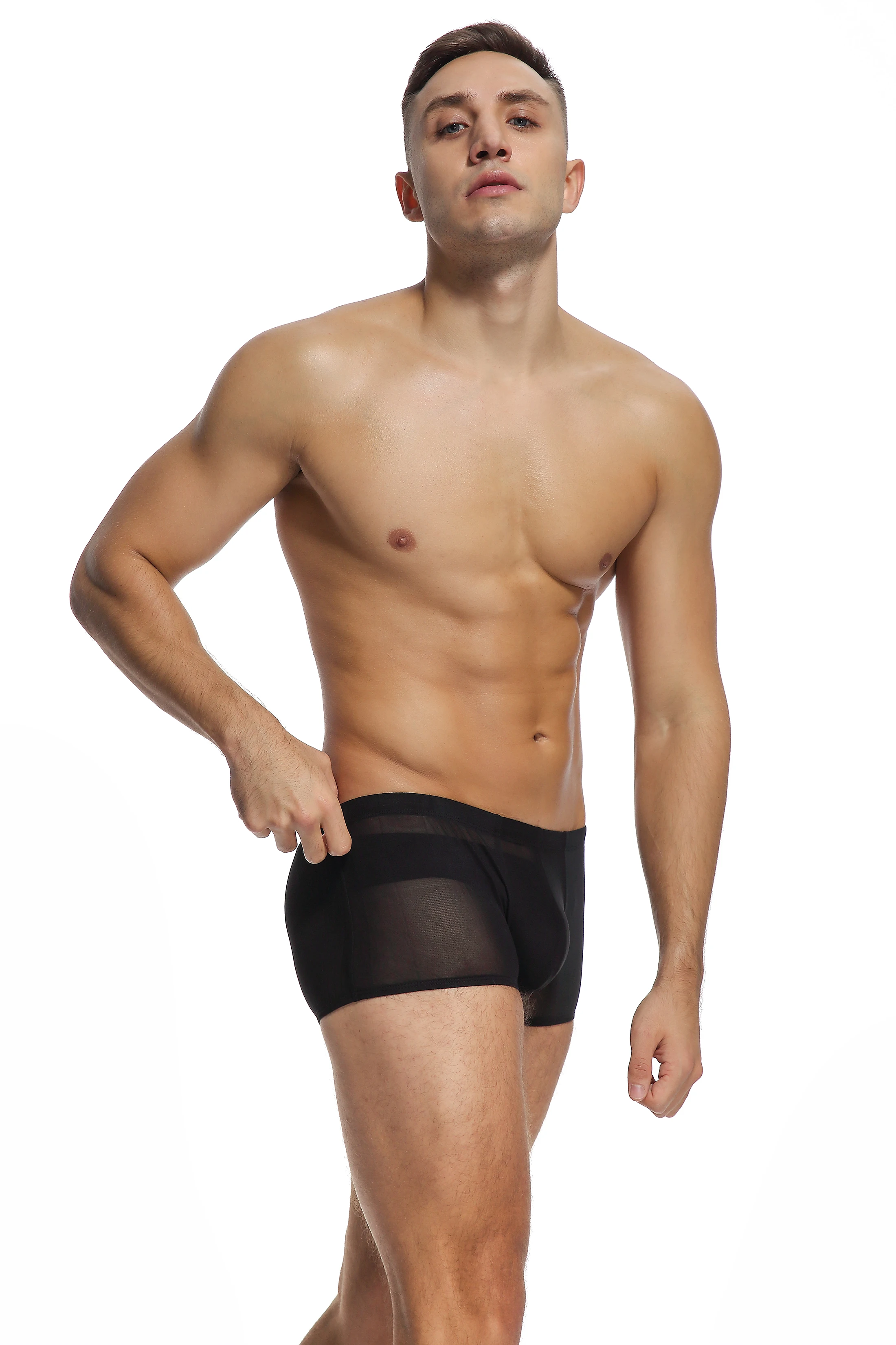 Мужское нижнее белье, прозрачное, сексуальное, супер эластичное, не оставляющее следов, ультра-тонкое, индивидуальное, BOYTHOR