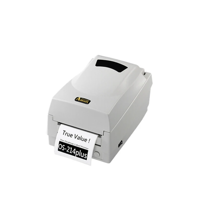 Argox OS-214Plus barcode and label printer 203DPI support jewellery tags adhesive sticker paper