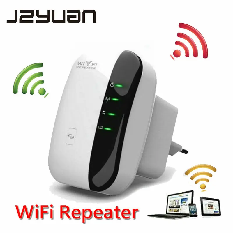 JZYuan беспроводной WiFi повторитель 300 Мбит/с усилитель 802.11N/B/G удлинитель Wi-Fi расширитель сигнала Усилитель