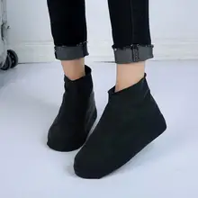 Высококачественные водонепроницаемые Многоразовые резиновые ботинки; Резиновые Нескользящие резиновые сапоги; мужские и женские туфли; аксессуары