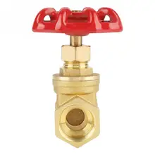 Высокое качество DN15 латунный клапан ворот водопроводная задвижка BSPP G1/2 запорная задвижка 232PSI для воды нефть и газ Válvula