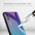 На Алиэкспресс купить чехол для смартфона tempered glass phone case for huawei mate 20 10 p20 pro p30 lite nova 3i 3e 4 coque capa for honor 8x 9 10 lite cover