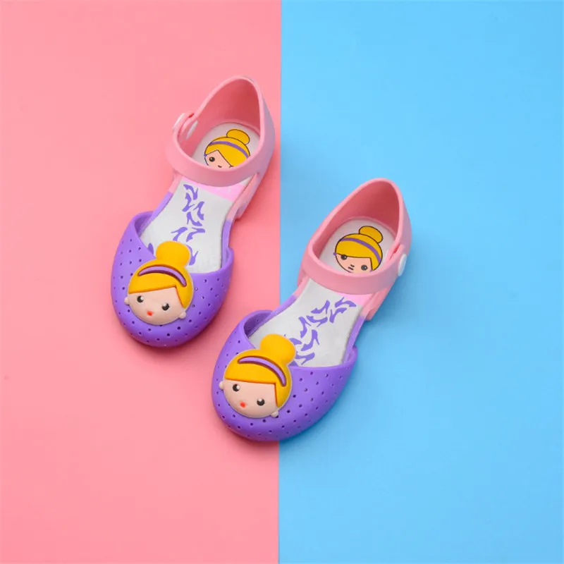 Mini Melissa Girls Jelly Shoes Princess Sandals Girls Sandals Shoes