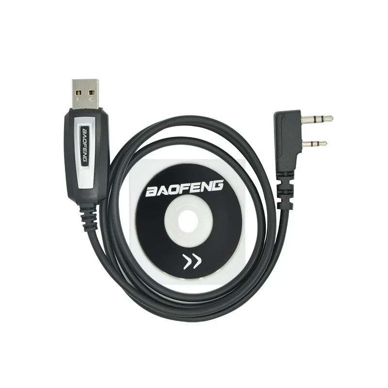 USB-кабель для программирования Baofeng компакт-дисков UV-5RE UV-5R uv5r 888S UV-82 UV-B6