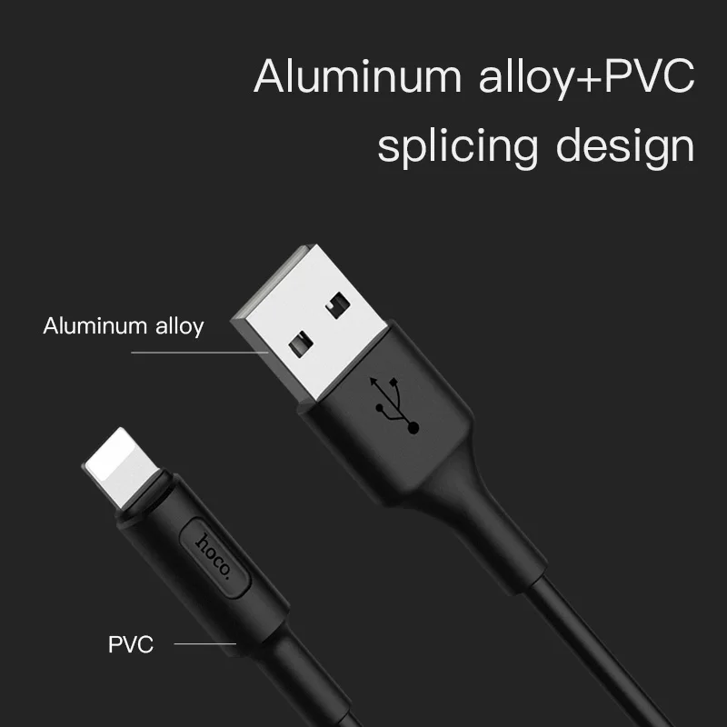 USB кабель HOCO для iPhone 11 Por X 8 7 6 5 6s plus usb быстрой зарядки и передачи данных Apple IOS iPad
