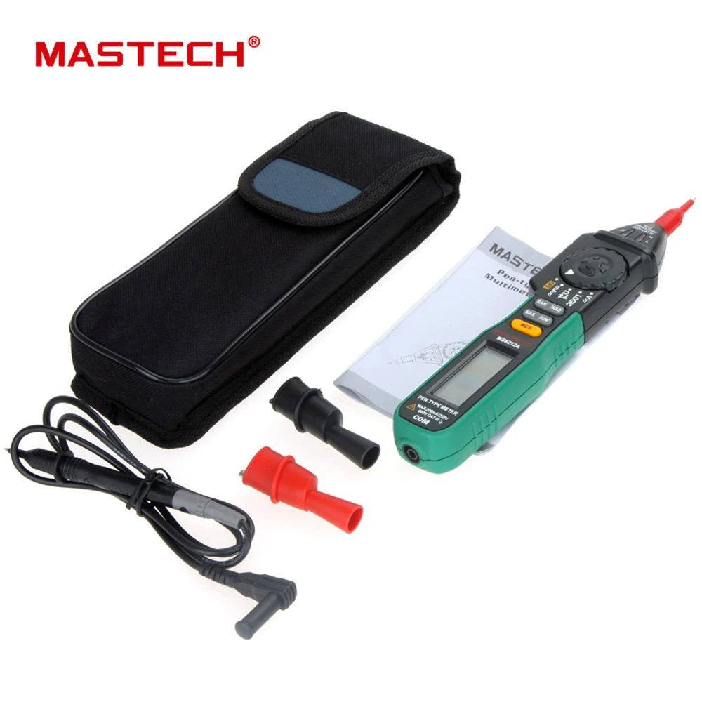 Цифровой Мультиметр Mastech MS8212A тип ручки мультиметр постоянный ток тестер