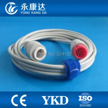 

YKD 12 pin Edward IBP Adapter Cable Blood Pressure Transducer Cable