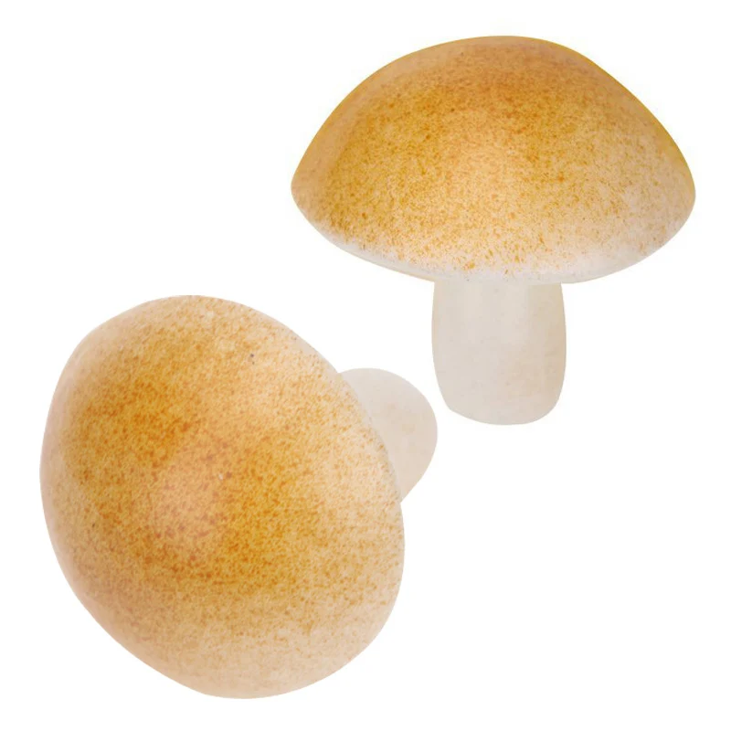 2Pcs/Lot Foam Mushrooms Artificial Fake Vegetables Ornaments Decor