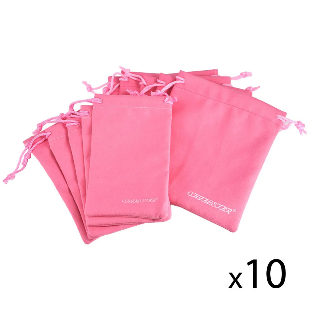 10pcs Sex Toys Drawstring Storage Bags Anal Plug Hidden Pouch Case
