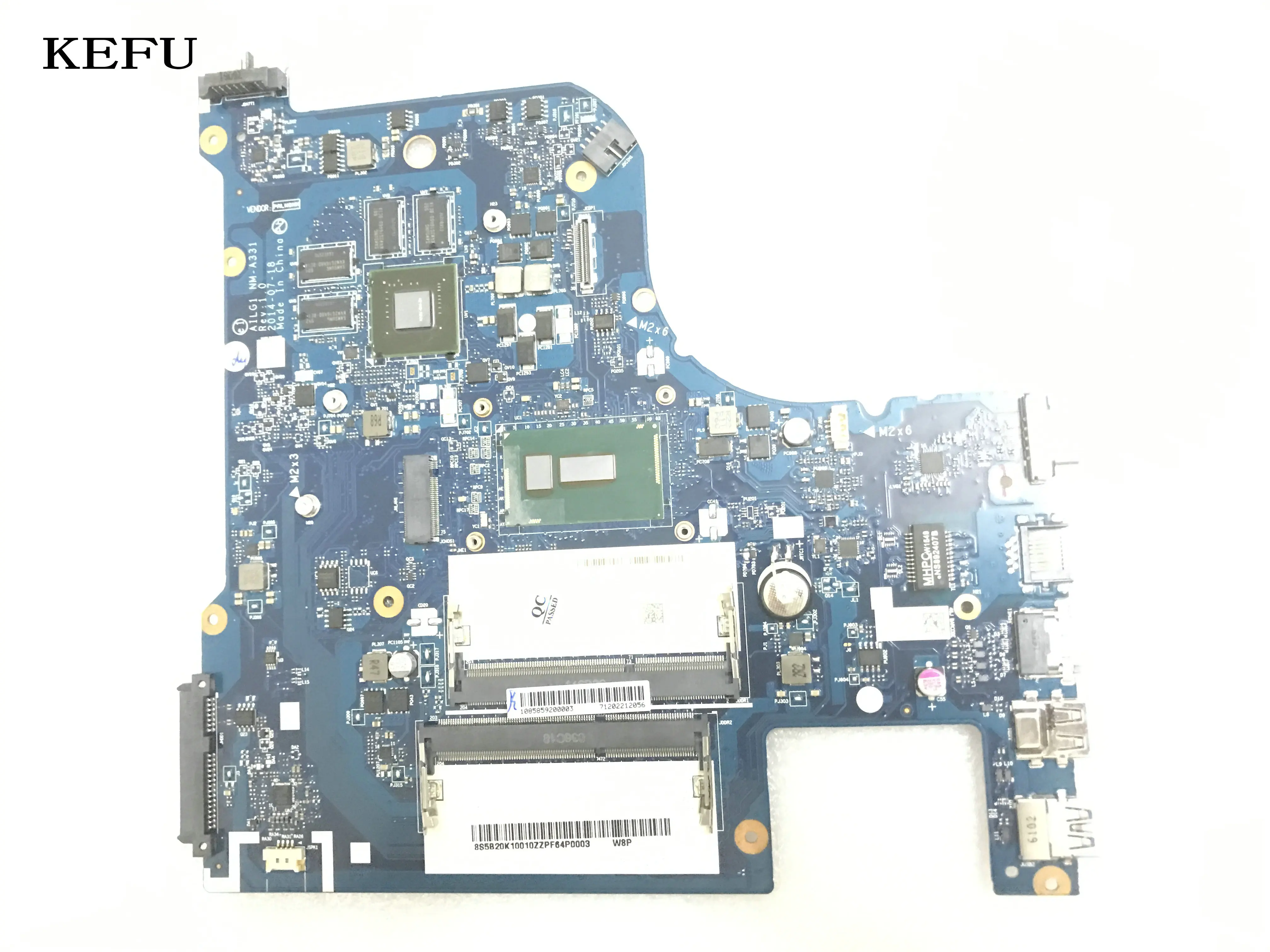 Материнская плата KEFU AILG1 новая для LENOVO NM A331/G70 80 встроенный процессор celestorn + GPU