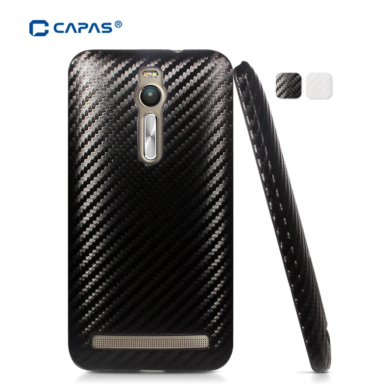 Оригинальные capas 3D чехол для ASUS Zenfone 2 ZE551ML ZE550ML 5 из углеродного волокна Защитный