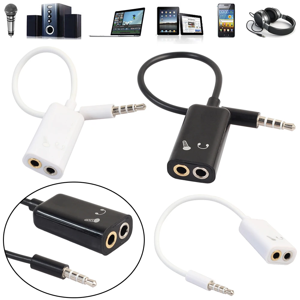 audio splitter for headphone and microphone audio splitter for headphone and microphone