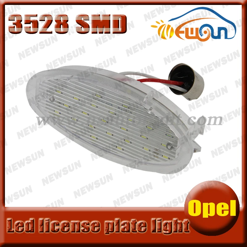 Haute Luminosit 24 SMD 3528 Plaque D immatriculation LED Lumi re 