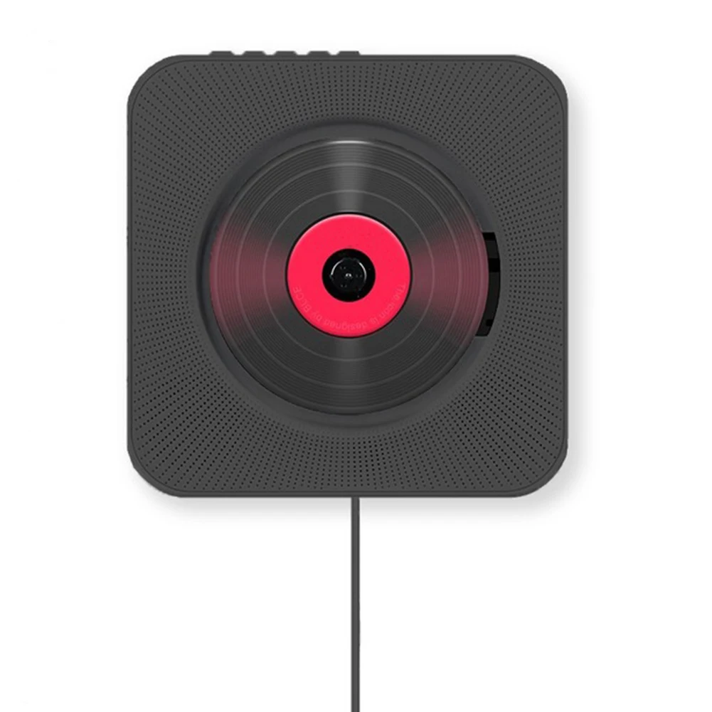 Vwinget CD проигрыватель для записи настенный домашний аудио ящик с пультом дистанционного управления fm-радио встроенный HiFi привод AUX EU штекер