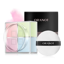 4 цвета Прозрачный легкий Loose Powder Kit изменения поры гладкой исправить фиксирующая пудра косметическая пудра для лица S1