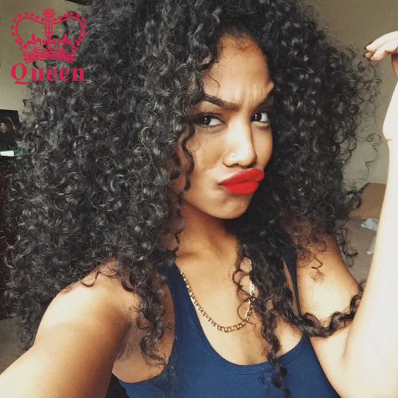 Queen 7a Grade Peruvian Curly Hair 4pcs Peruvian Curly Virgin Hair