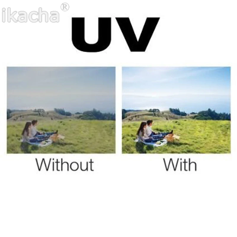 Комплект фильтров для объектива 58 мм UV CPL FLD + крышка Цветочная бленда Canon 1300D 800D 760D