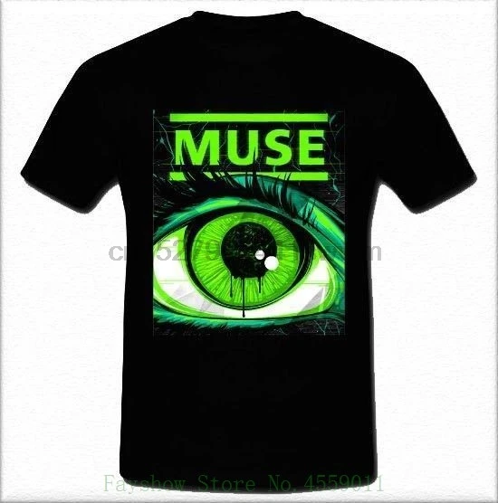 

Muse English Rock Radiohead Drone Absolution Black T Shirt Tee S M L Xl 2xl White O Neck Cotton T-shirt
