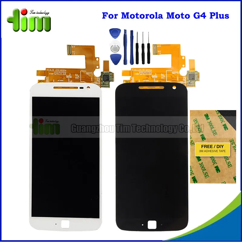 

New Original Cell Phone LCD Replacement For Motorola Moto G4 Plus XT1644 LCD Display Touch Screen Digitizer Assembly + Tools