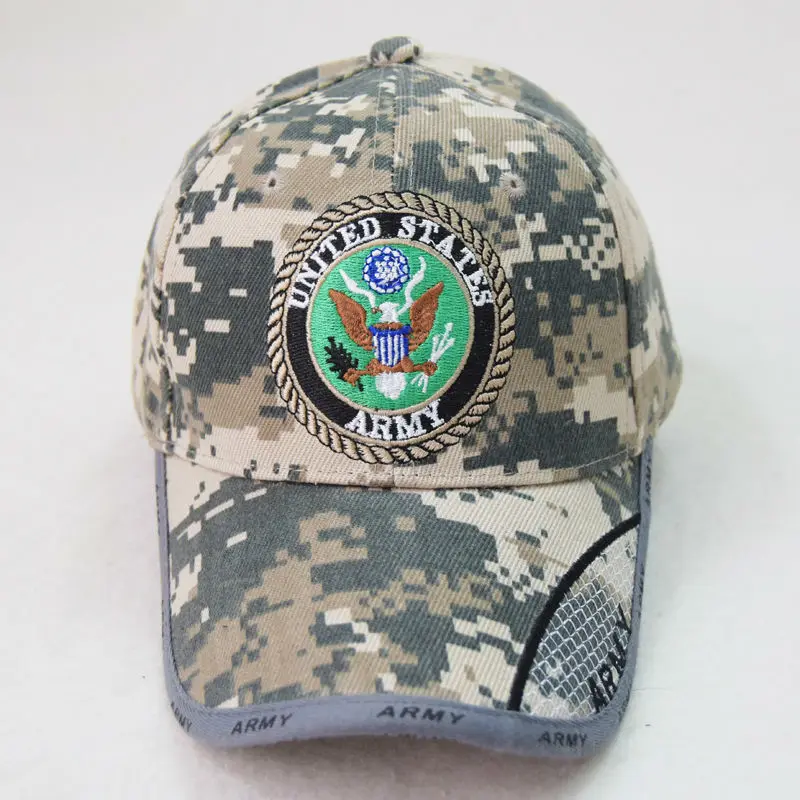 Сша спецназ военные cap Открытый камуфляж охота первого бейсболка любителей Военной сувенирные шляпы