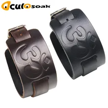 Cowboy Style Bracelet Black brown Strap Wide Wrap Leather Bracelet Buckle Wristband Men Cuff Bracelets Punk Jewelry For Women Cowboy Style Bracelet Black brown Strap Wide Wrap Leather Bracelet Buckle Wristband Men Cuff Bracelets Punk Jewelry For Women