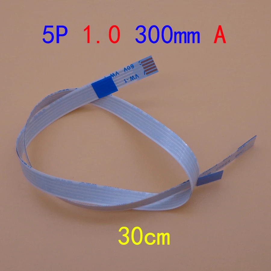 1 100pcs/lot 5 pin Flat Switch Ribbon 5p Flex Cable Power Button 5pin 1