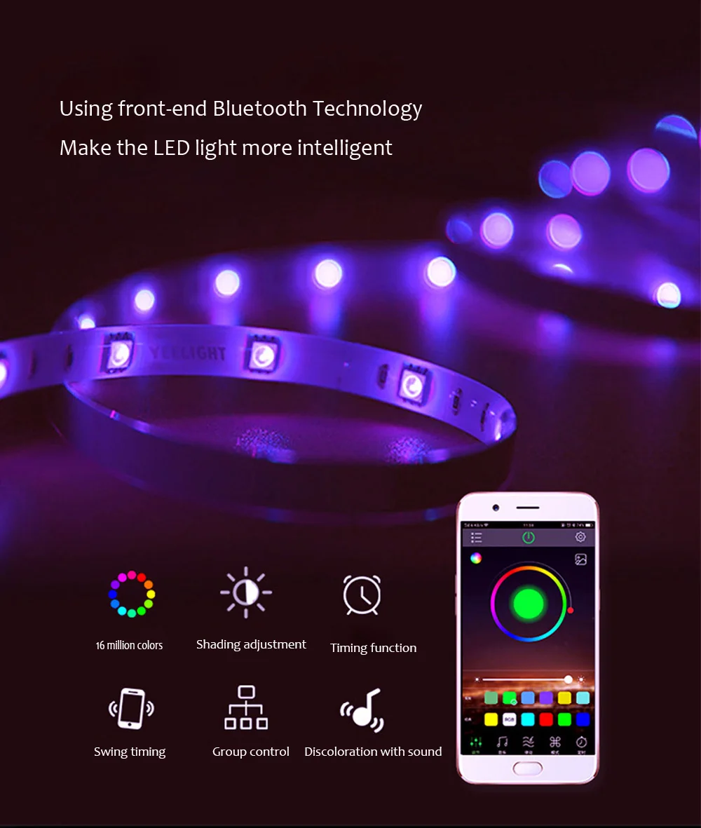 5 В USB светодиодный RGB контроллер Bluebooth мощность для ТВ ПОДСВЕТКА Красочный светодиодный RGB контроллер пульт дистанционного управления светильник Magic Home