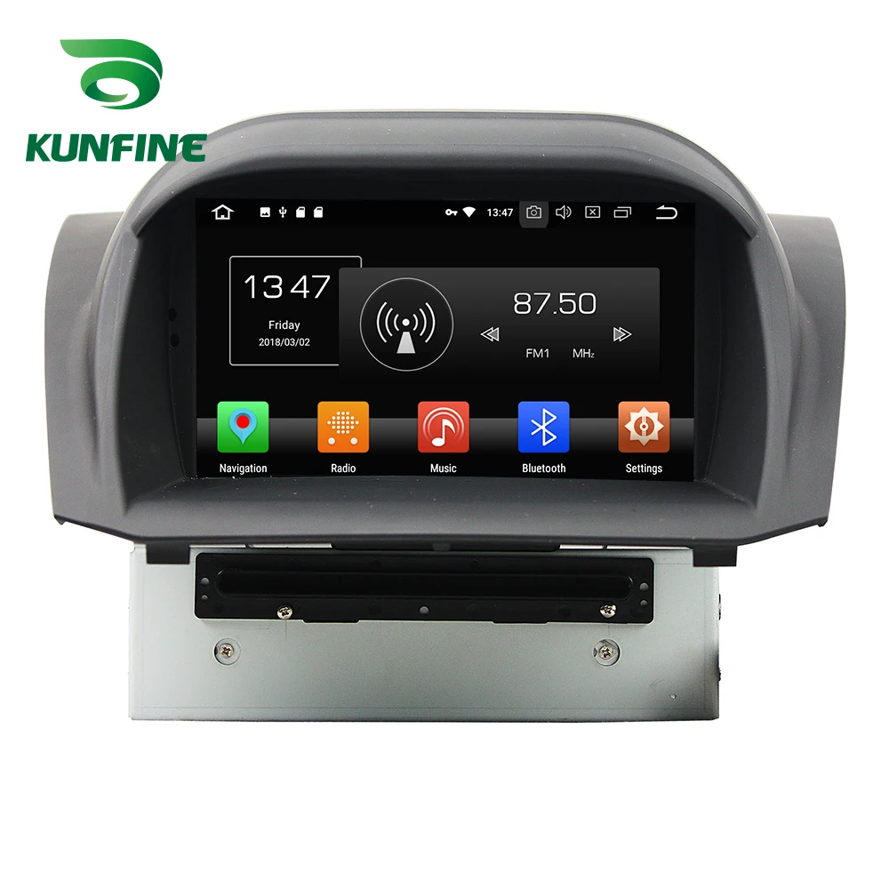 buy Octa Core 4GB RAM Android 8.0 Car DVD GPS Navigation Multimedia Player Car Stereo for Ford Fiesta 2013 2016 Radio Headunit