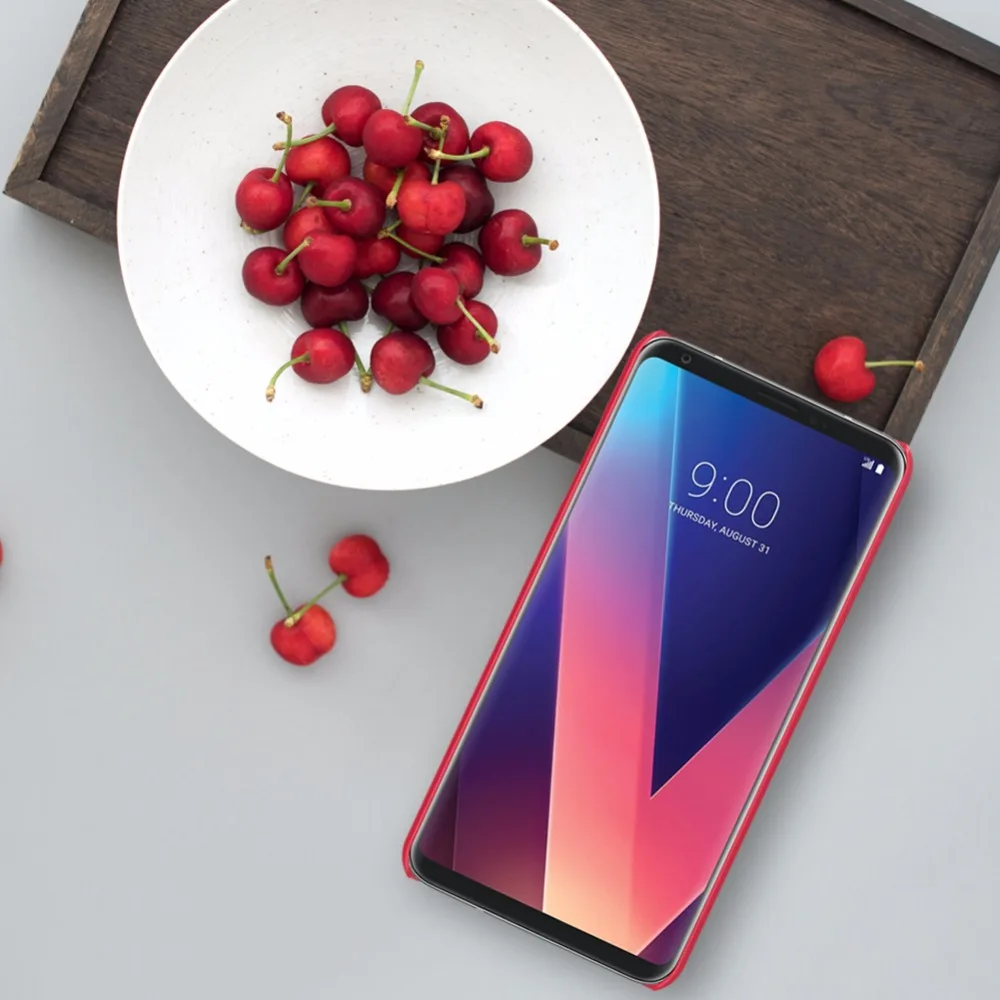 NILLKIN чехол для LG V30 Высококачественная крышка Жесткий Пластик чехол для LG V30 сверхматовый защитный чехол-накладка для LG V30 с розничной упаковкой