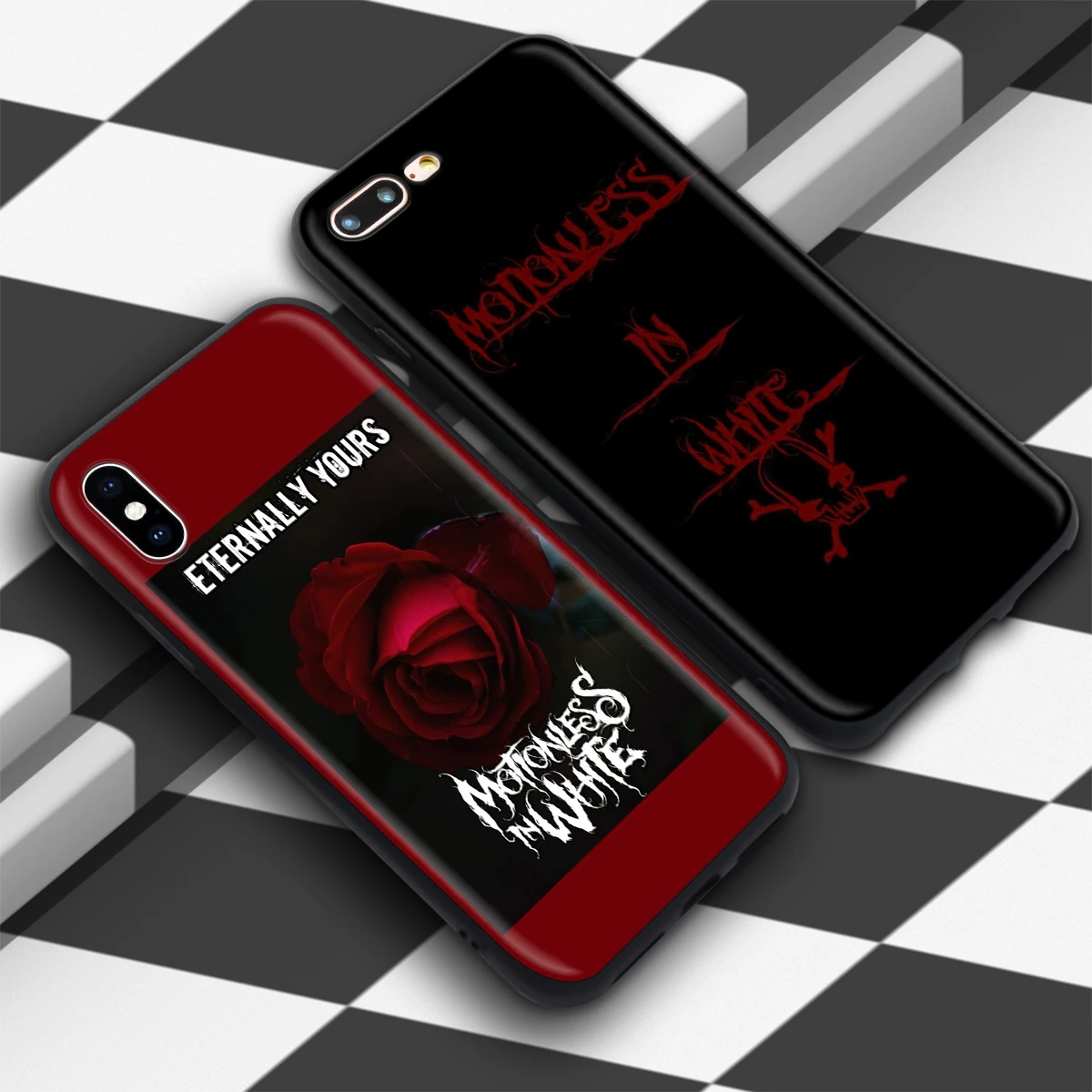 Чехол Lavaza Motionless In White MIW для iPhone 11 Pro XS Max XR X 8 7 6 6S Plus 5 5S se