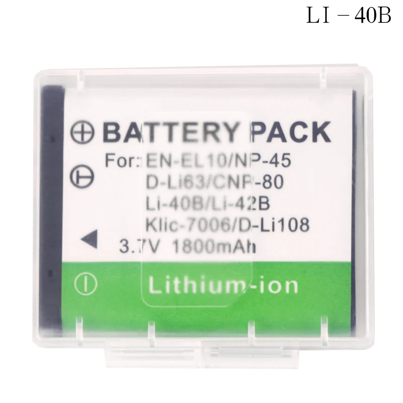 Аккумуляторы LI40B LI42B 2x зарядное устройство с жк дисплеем и USB для Olympus Nikon EL10 ENEL10 Pentax