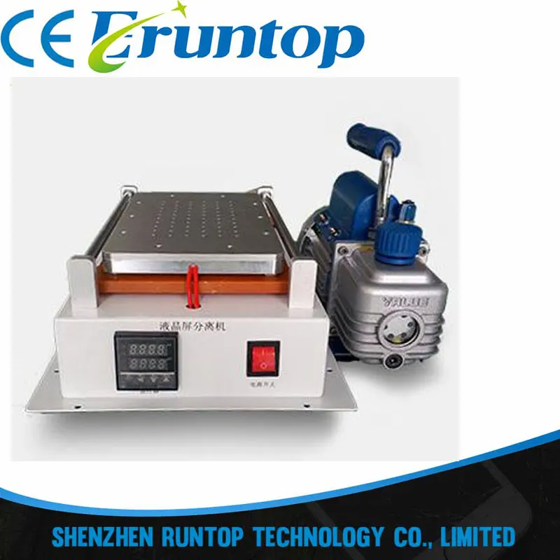 

Phone Screen Separator Machine 150w Manual Operation Remover ZF-044 Separating+ Pump for Iphone Samsung Millet Phone LED Repair