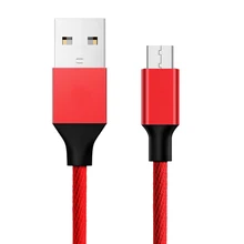 Нейлоновый usb-кабель для зарядки samsung Galaxy S8 S9 Plus S7 Note 8 9 4 5 3 s10 s10e lite a8 a6 J4 Plus micro USB type c