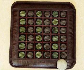 

2016 Most Popular Jade Products Germanium Stone Massage Jade heated Jade Mat Health Care Jade Cushion 45cm*45cm Free Shipping