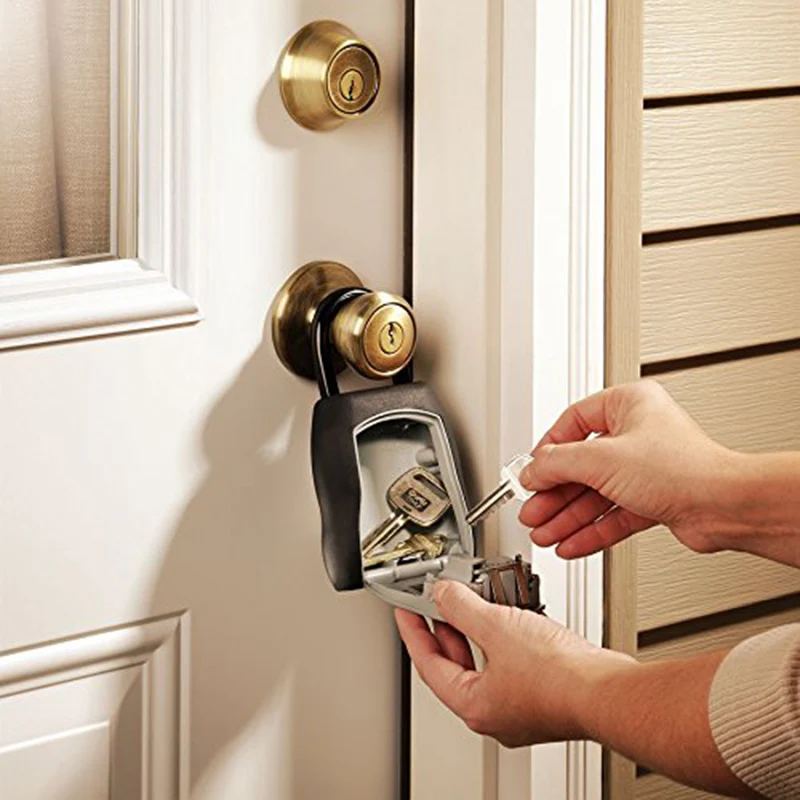 Ящик для хранения ключей Master Lock открытый сейф ящик замок с паролем сплав