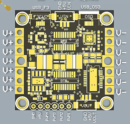 RacerCube SP гонки F3 EVO полета Интегрированный контроллер 4in1 ESC PDB MWOSD Frsky 8CH стр./мин SBUS приемник F19759