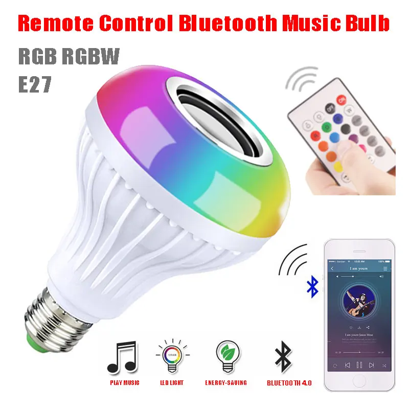 bluetooth music light bulb
