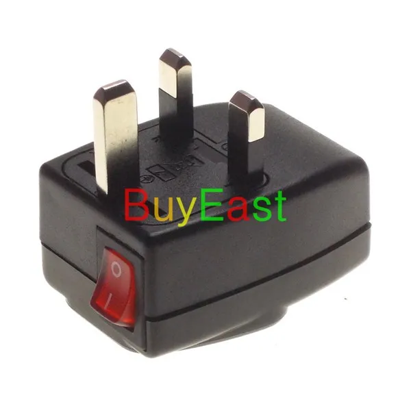2 X Wonpro UK/Ireland/Malaysia/Singapore/Hongkong Travel Adapter Type G 2 Way Multi Outlet Adapter With LED Main Switch 2 X Wonpro UK/Ireland/Malaysia/Singapore/Hongkong Travel Adapter Type G 2 Way Multi Outlet Adapter With LED Main Switch