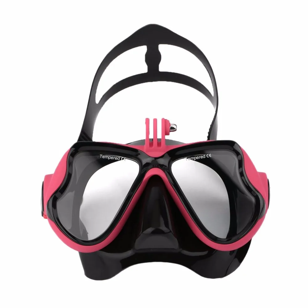 2017 Горячая Professional подводная камера Дайвинг маска подводное плавание плавательные очки для GoPro Xiaomi SJCAM Спортивная камера