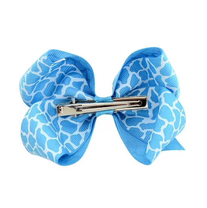 giraffe ribbon bow0