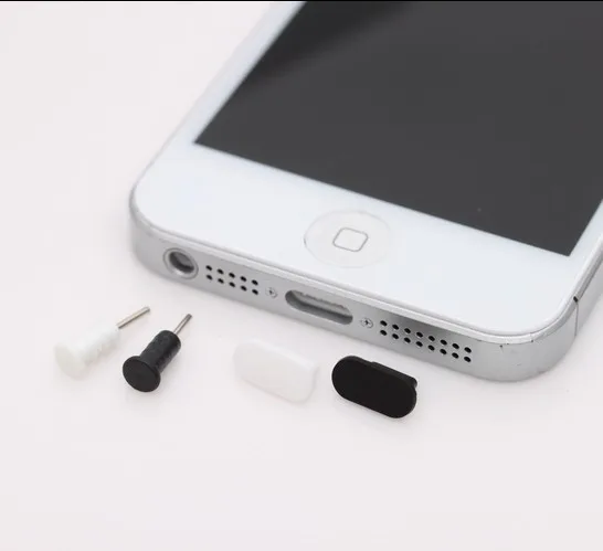 

1Set 3.5mm Headset Earphone Jack Dustproof Plug Charger USB Dock Anti Dust Mini Cap Cover for iPhone 5 5S 6 6s 6Plus