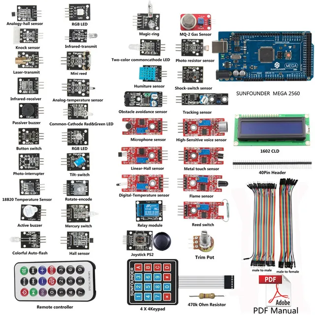 sunfounder sensor kit