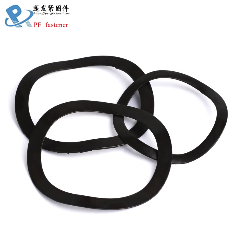 Peng Fa 5/10/50Pcs JB7590 Three Wave Crest / Wave Type Gasket / Wave Washer / Spring Washer M3 M4 M5 M6 M8 M10 M12 M14 M16-M118