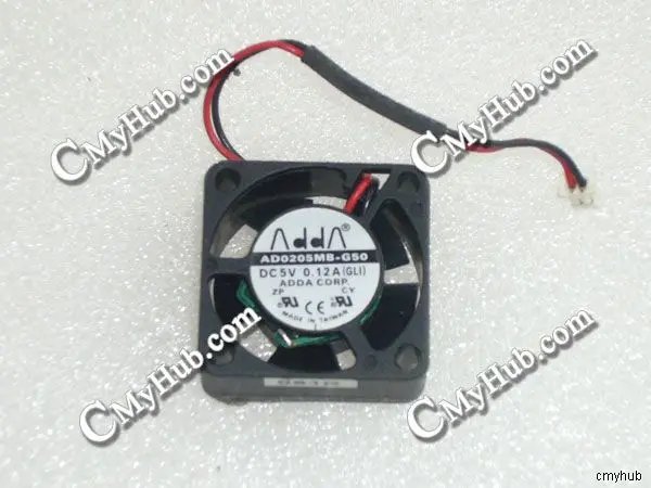 Оригинальный охлаждающий вентилятор для ADDA AD0205MB-G50 DC5V 0.12A GLI GL 2pin 2wire 2510 25x25x10 мм |