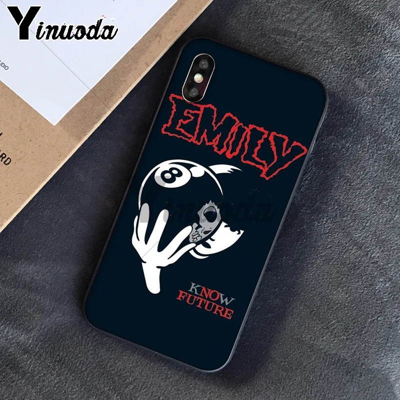 11pro MAX мультфильм Эмили Странные ТПУ чехол для телефона оболочка Apple iPhone 8 7 6 6S Plus X XS