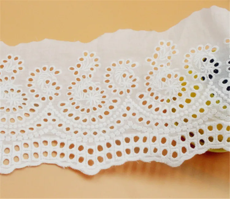 Cotton Material Cotton Lace Trims Clothing Decorative Ribbon Handmade
