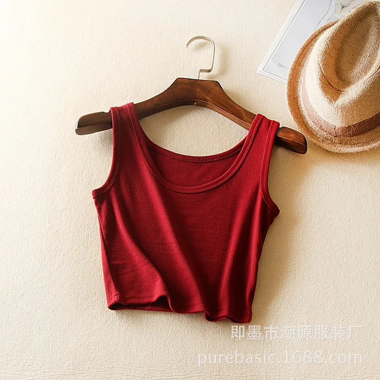 soft Leakage navel short Women Sexy Soft Tank Tops Solid Sleeveless vest,Camisole Vest Top Cropped For Ladies soft Leakage navel short Women Sexy Soft Tank Tops Solid Sleeveless vest,Camisole Vest Top Cropped For Ladies