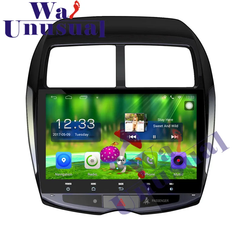 

10.1" Quad Core 16G Android 6.0 Car Radio Player GPS Navigation For Mitsubish ASX 2011 2012 2013 with WIFI BT 3G HD 1024*600 Map