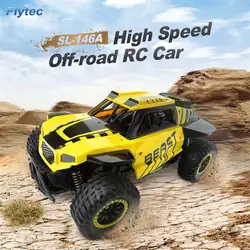 Flytec SL-146A1/18 масштаб 2,4 ГГц 2WD 30 км/ч высокая скорость RC Гусеничный альпинист Багги внедорожный рок RC Дистанционное управление автомобиль RTR